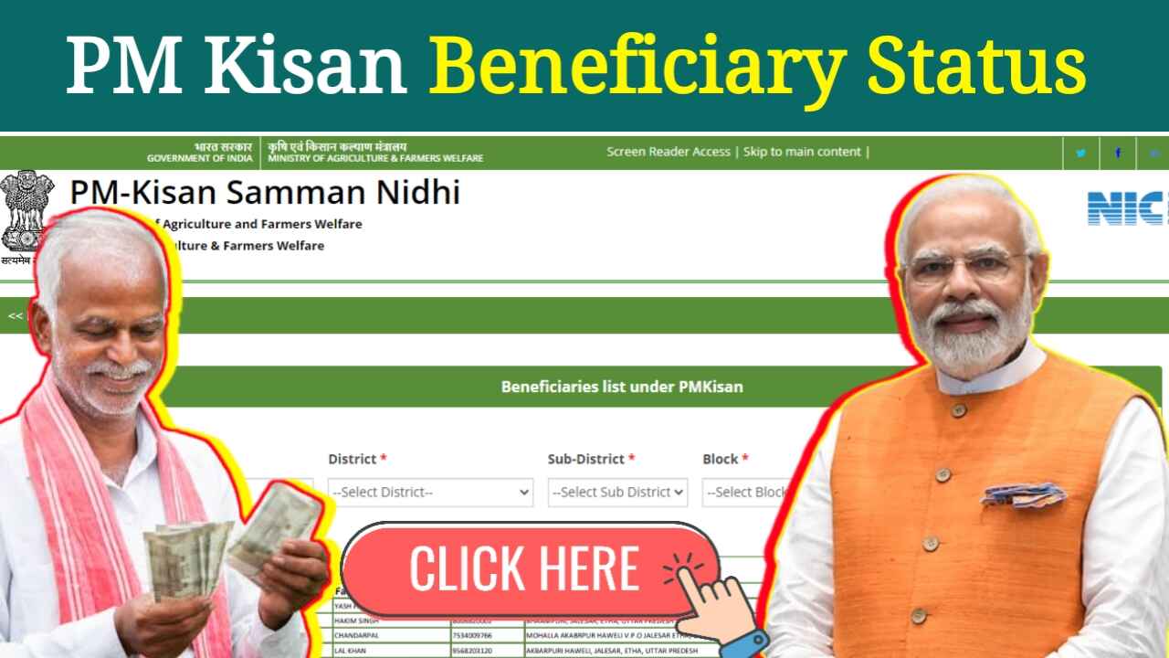 PM Kisan Beneficiary Status Check